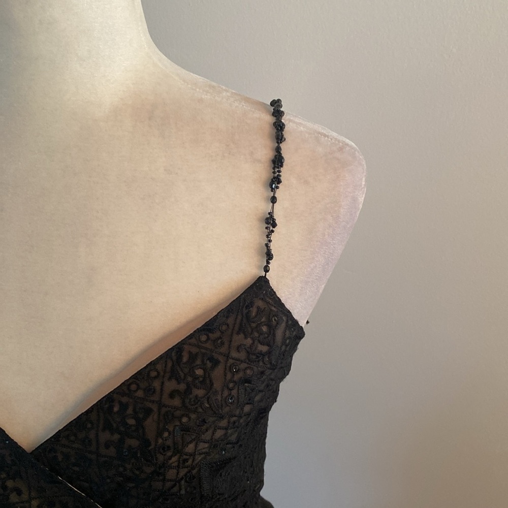 Nicole  Miller size  8 100% silk slip dress - Picture 5 of 14